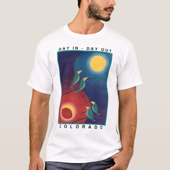 Day In - Day Out Colorado T-Shirt (Front)