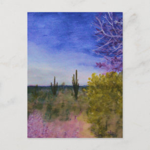 Day in the Arizona Desert Landscape Outside Postcard