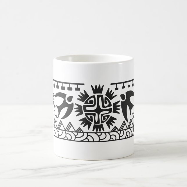 Day Inspiration Polynesian tattoo mug (Center)