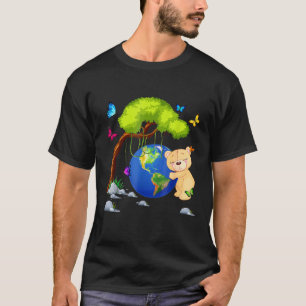 Day Koala Bear Happy Earth Day 2021 T-Shirt