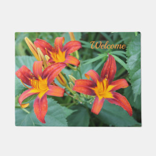 Day Lilies Delight Doormat