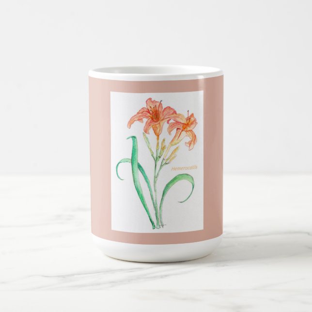 Day Lily  Coffee Mug (Center)