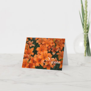 Day Lily Thank You Card