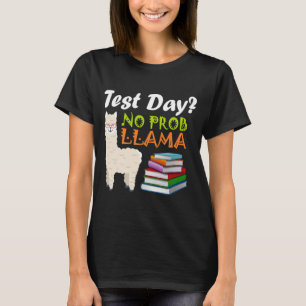 Day Llama Teacher Exam Teaching Student Shirt