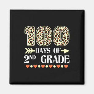 Day Of 2nd Grade Teachers 100 Days Of School Leopa Magnet