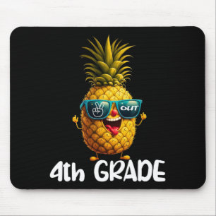 Day Of 4th Grade Peace Out 4th Grade Funny Graduat Mouse Pad