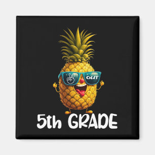 Day Of 5th Grade Peace Out 5th Grade Funny Graduat Magnet