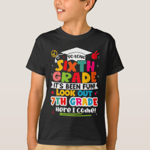 Day Of 6th Grade Graduation Graduate Boys Girls Ki T-Shirt