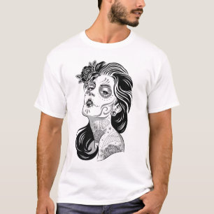 Day of dead girl Men's t-shirt