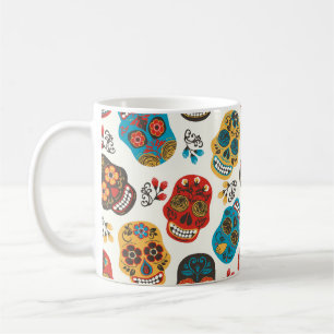 Day of Dead, seamless pattern. Coffee Mug