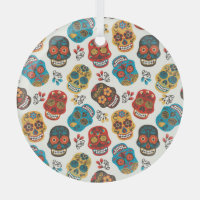 Day of Dead, seamless pattern.