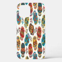 Day of Dead, seamless pattern.