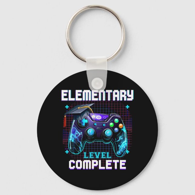 Day Of Elementary Level Complete Graduation Him Bo Key Ring (Front)