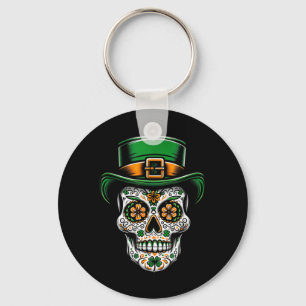 Day Of Government Agencyd Sugar Skull Meets St Key Ring