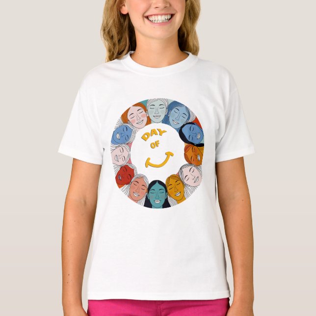 Day of Happiness  T-Shirt (Front)