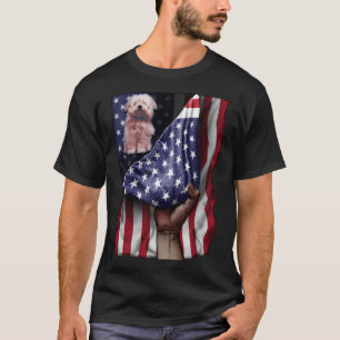 Day Of Independence US Flag Coton De Tulear T-Shirt