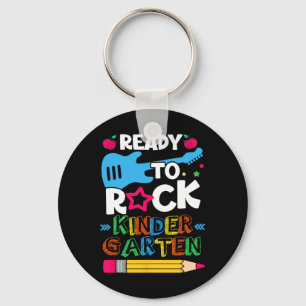 Day Of Kindergarten Ready To Rock Kindergarten Key Ring