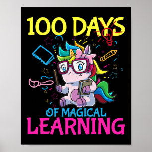 Day Of School 100 Days Of School 1  Poster