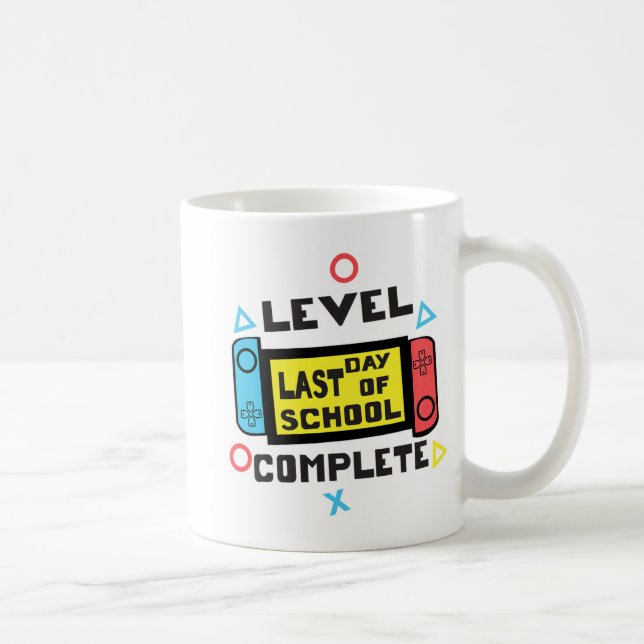 Day Of School Gamer  Coffee Mug (Right)