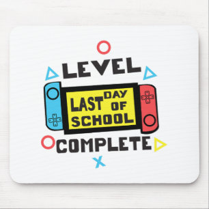 Day Of School Gamer  Mouse Pad