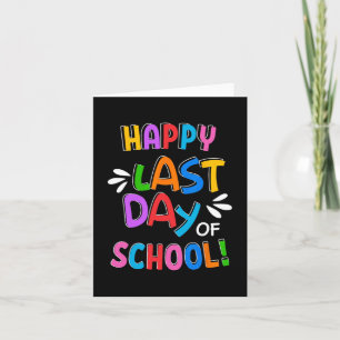 Day Of School Gifts For Kids School Graduation 1  Card