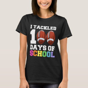 Day Of School Kids Football T-Shirt