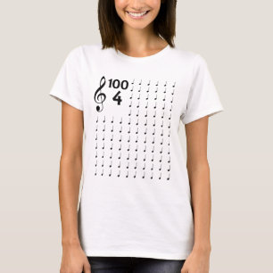 Day Of School Musical Notes Music Teacher  T-Shirt