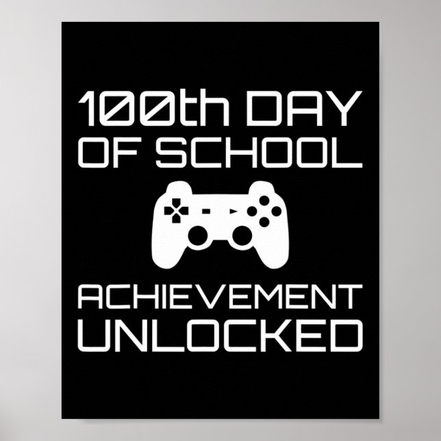 Day Of School T- Tee.png  Poster (Front)