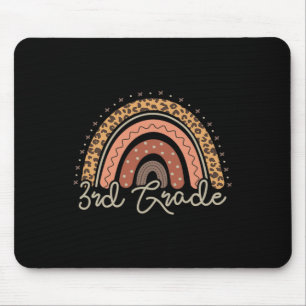 Day Of School Third Grade 3rd Back To School Teach Mouse Pad