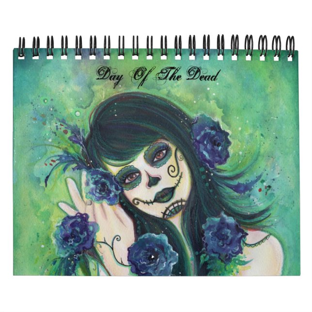 Day of the Dead 2013 Calendar By Renee (Cover)