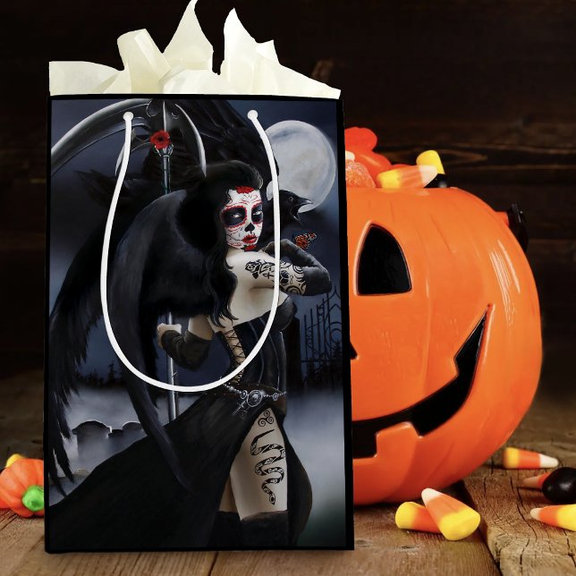 Day of the Dead Angel Medium Gift Bag (Creator Uploaded)