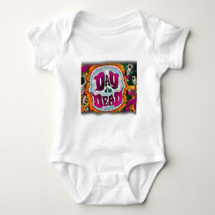 Day of the Dead Baby Bodysuit