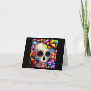 Day of the Dead Butterflies 1 Card