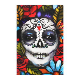 Day Of The Dead Canvas Prints & Wall Art | Zazzle.com.au