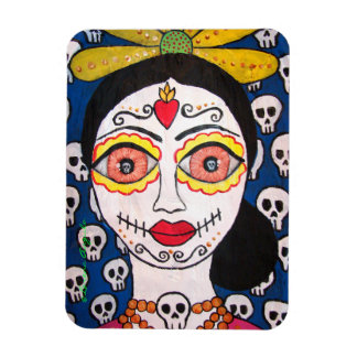 Day of the dead Catrina flexible magnet