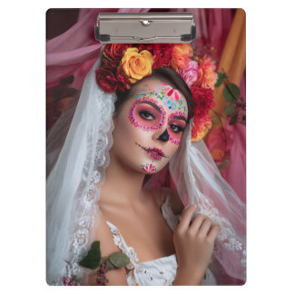 Day of the Dead Catrina Notebook Clipboard