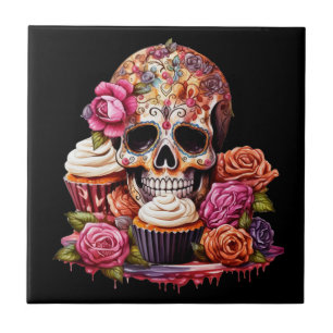 Day of the Dead Ceramic Tile