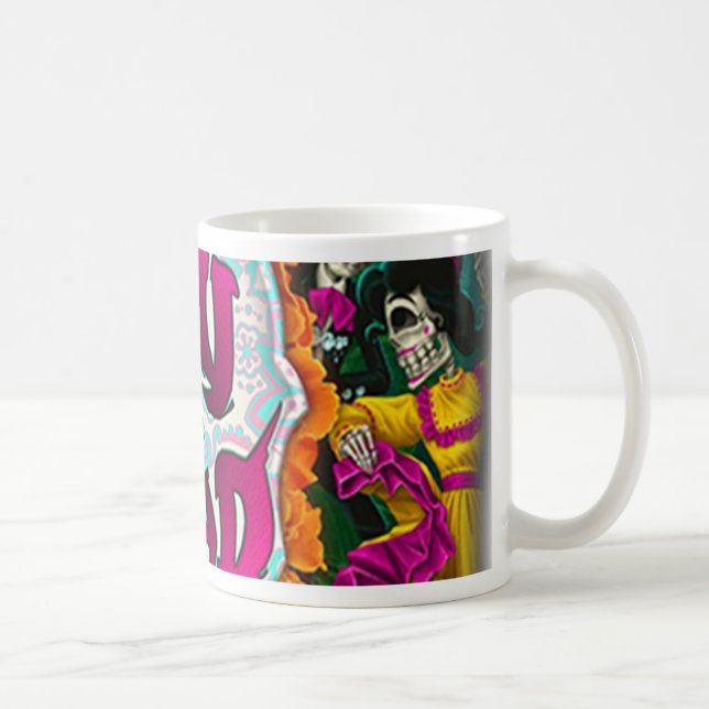 Day of the Dead Coffee Mug (Right)
