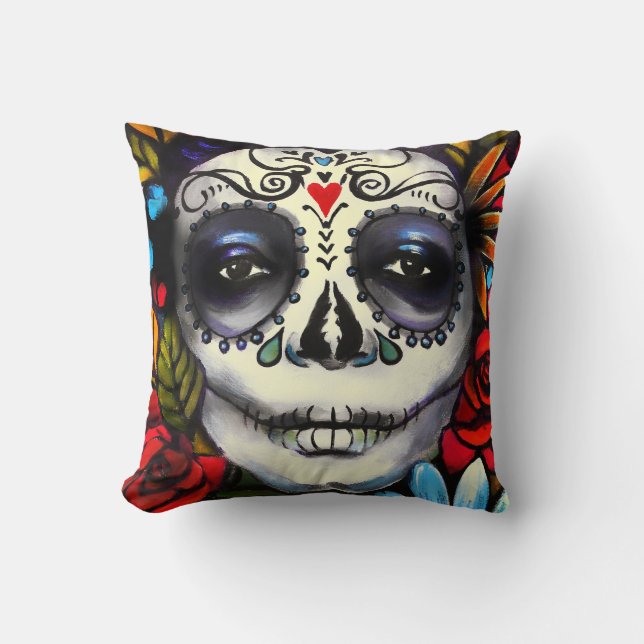 Day of the Dead Cushion (Front)