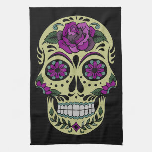 Day of the Dead Custom Tea Towel