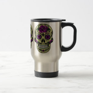 Day of the Dead Custom Travel Mug