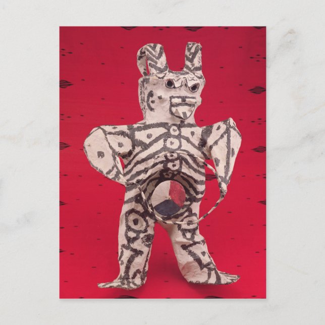 Day of the Dead figure, from Oaxaca Postcard (Front)