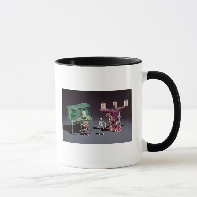 Day of the Dead figures as musicians Mug (Right)