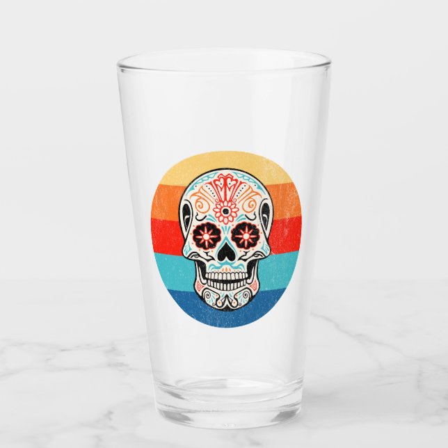 Day of the Dead Glass (Front)