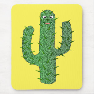 Day of the Dead Happy Cactus Mouse Pad
