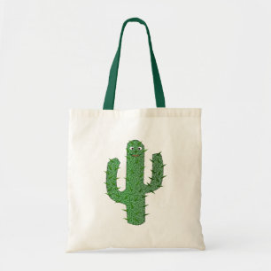 Day of the Dead Happy Cactus Tote Bag