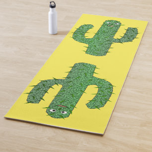 Day of the Dead Happy Cactus Yoga Mat