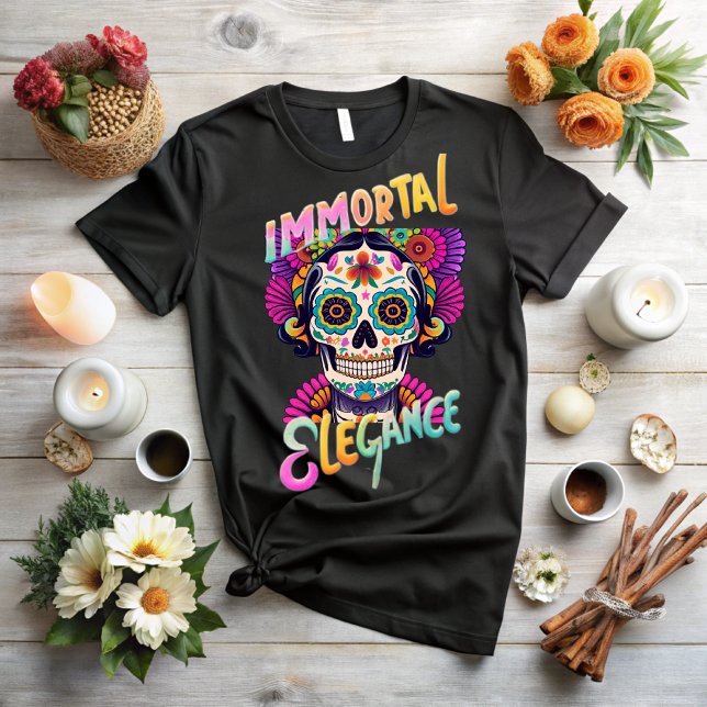 Day of the dead, immortal elegance T-Shirt (Creator Uploaded)