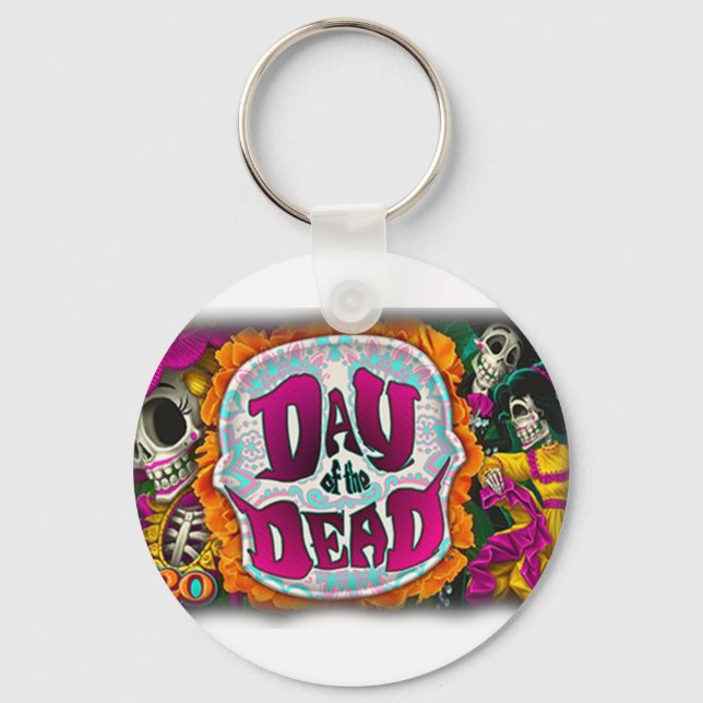 Day of the Dead Key Ring (Front)