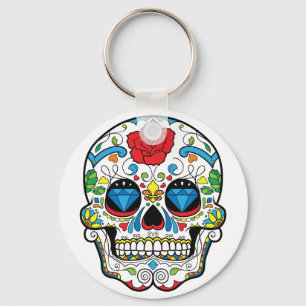 Day of the Dead Key Ring